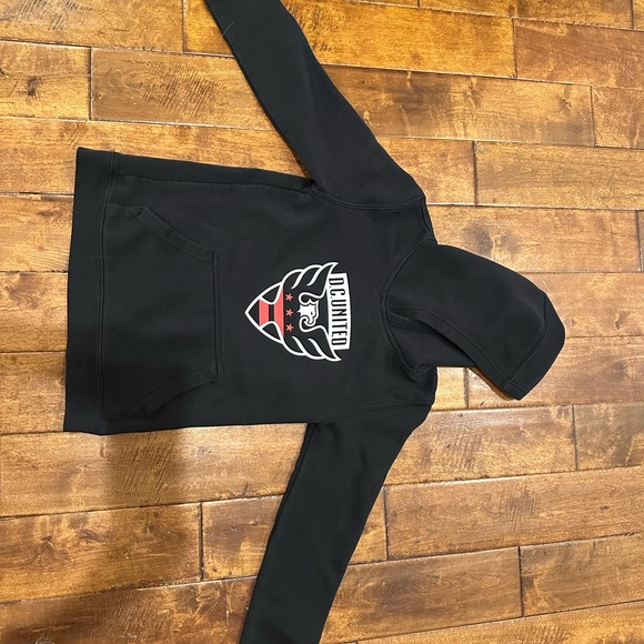 Black DC United Hoodie - Picture 1 of 3